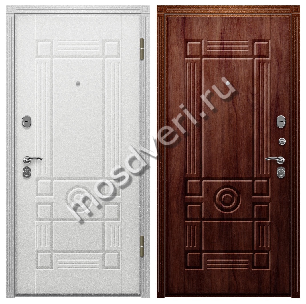 Одностворчатая входная дверь уличная железная винорит и МДФ в дом - купить от производителя Мосдвери Одностворчатая входная дверь уличная железная винорит и МДФ в дом