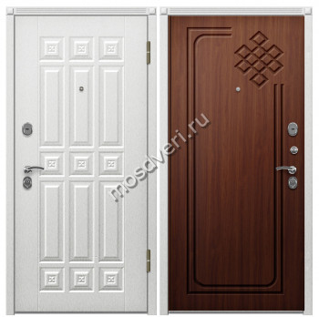 Белая входная дверь в квартиру BVD-02 - купить от производителя Мосдвери Белая входная дверь в квартиру BVD-02